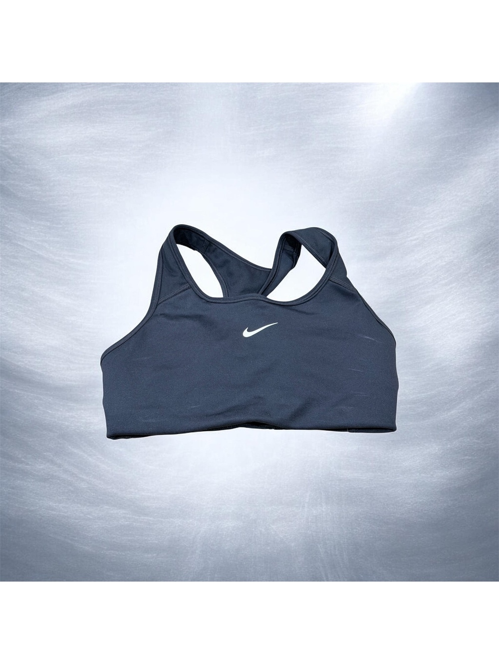 Nike Black Sports Bra with Racerback Design Sz S